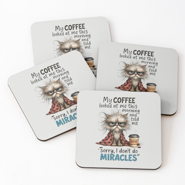 Item preview, Cats My Coffee Looked at me This Morning and told me fot Cats Lover designed and sold by MalwasBasket.