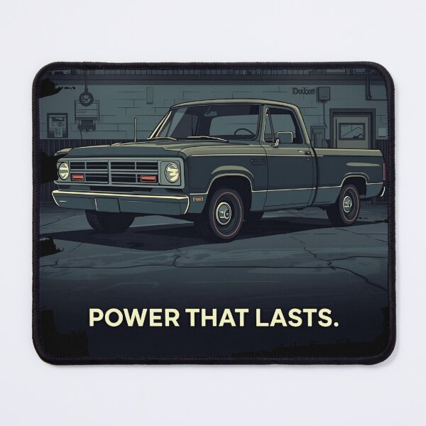Item preview, Dodg D100 1972 pickup Slogan Power That Lasts 8 designed and sold by Neon G.