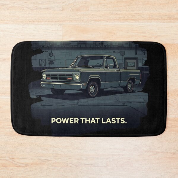 Item preview, Dodg D100 1972 pickup Slogan Power That Lasts 8 designed and sold by Neon G.