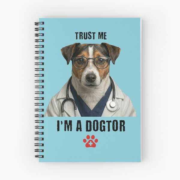 Item preview, Trust Me I'm A Dogtor Funny Jack Russell Dog Vet Pun designed and sold by d247.