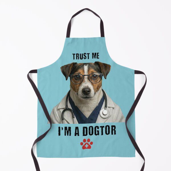Item preview, Trust Me I'm A Dogtor Funny Jack Russell Dog Vet Pun designed and sold by d247.