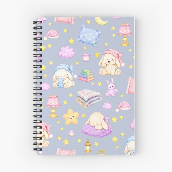Item preview, Pastel Bunny Bedtime Pattern designed and sold by Aoei08.
