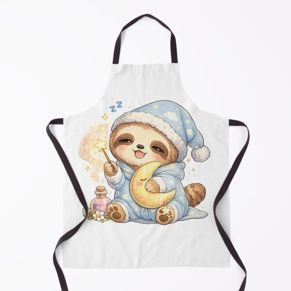 Item preview, Cute Sleepy Sloth Moon Wizard designed and sold by neonvael.