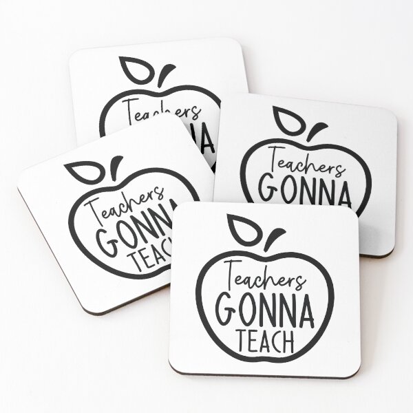 Item preview, Teachers Gonna Teach - Funny School Mentor Aesthetic Professional Gift designed and sold by FuzionRaptor.