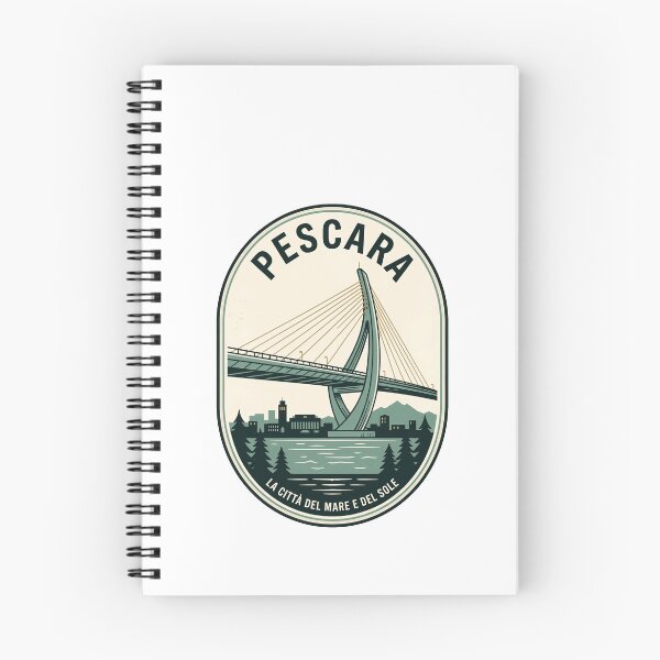Item preview, Vintage Pescara Italy Travel Badge Ponte del Mare designed and sold by k3rstman1.