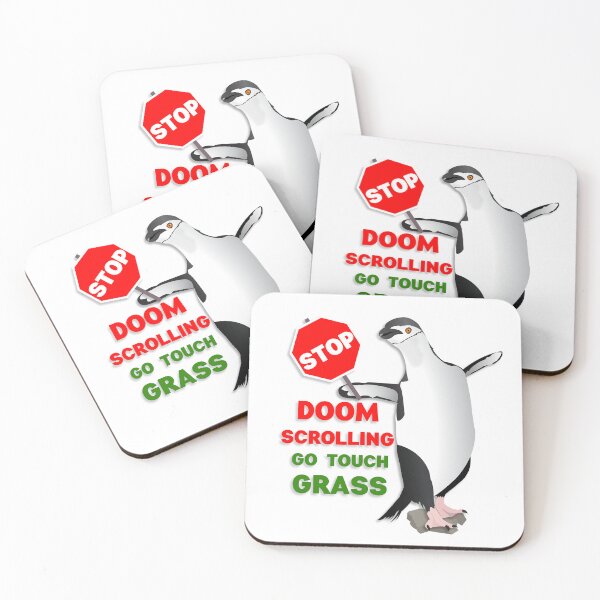 Item preview, Stop Doomscrolling, Go Touch Grass designed and sold by NydiaSRobles.