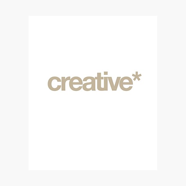 Item preview, Creative Chaos - Artist Creed and Motto Modern Design and Pattern designed and sold by Fragoutdesign.