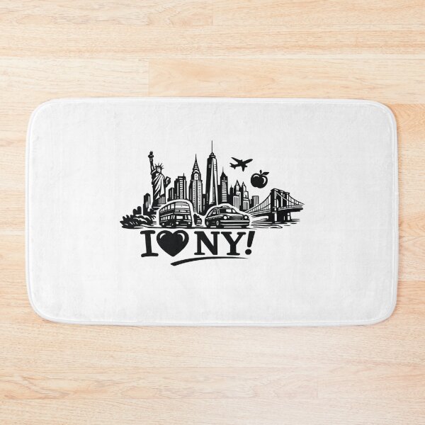 Item preview, I Love New York Skyline designed and sold by Stickimaison.