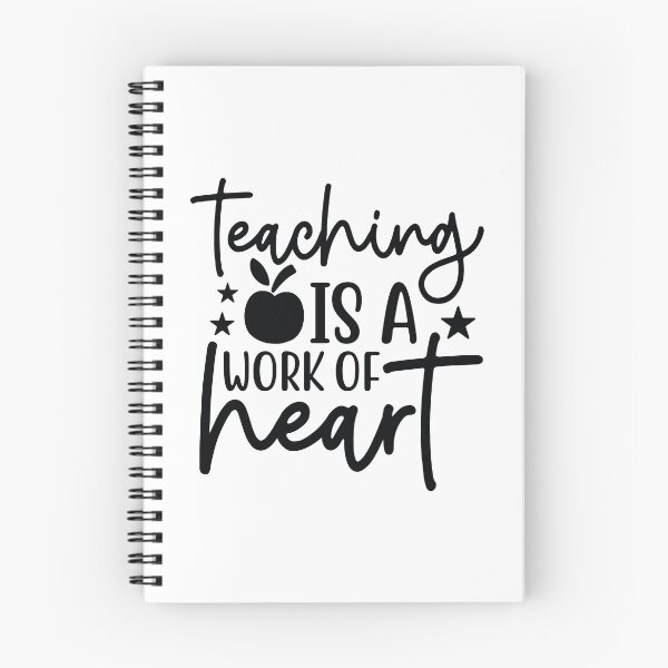 Item preview, Teaching Is A Work Of Heart - Inspirational School Mentor Gift designed and sold by FuzionRaptor.