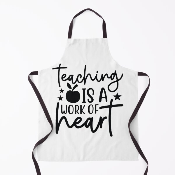 Item preview, Teaching Is A Work Of Heart - Inspirational School Mentor Gift designed and sold by FuzionRaptor.