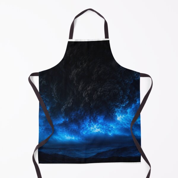 Item preview, Volcanic Dark Sky Blue Horizon Art designed and sold by irfanshikh.