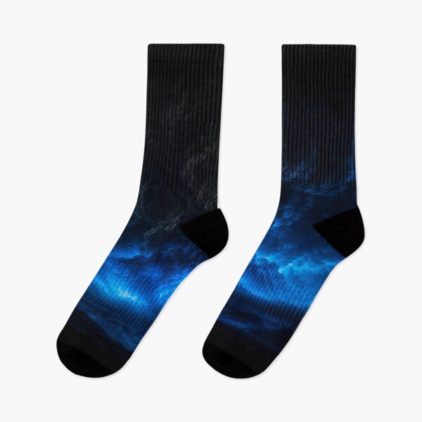 Item preview, Volcanic Dark Sky Blue Horizon Art designed and sold by irfanshikh.
