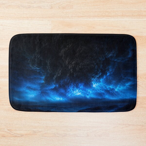 Item preview, Volcanic Dark Sky Blue Horizon Art designed and sold by irfanshikh.