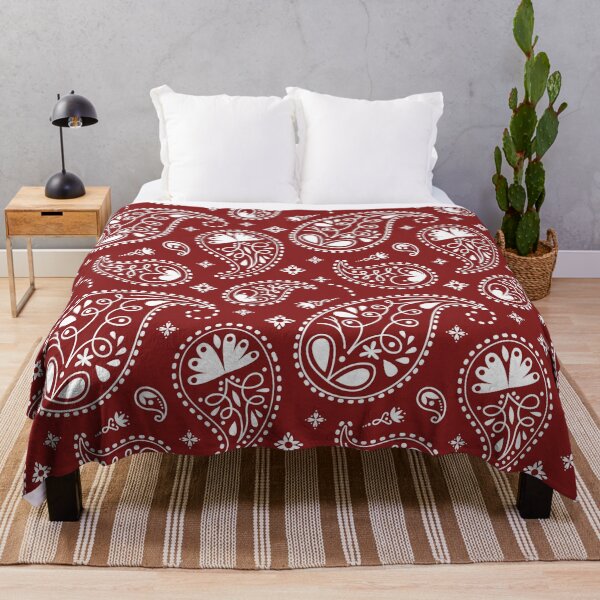 Item preview, Paisley Crip Bandana Design -  - Red designed and sold by angus77ok.