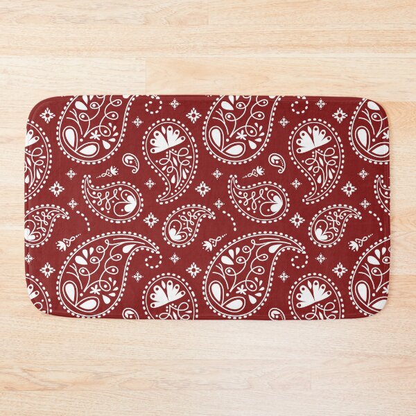 Artikelvorschau, Paisley Crip Bandana Design - - Rot entworfen und verkauft von angus77ok.