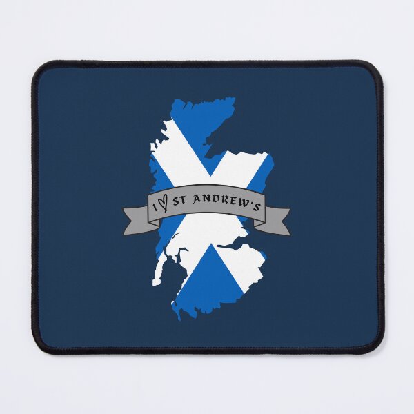 Item preview, I Love St Andrew's on a Scotland Map with Saltire Flag designed and sold by S-and-W-4ever.