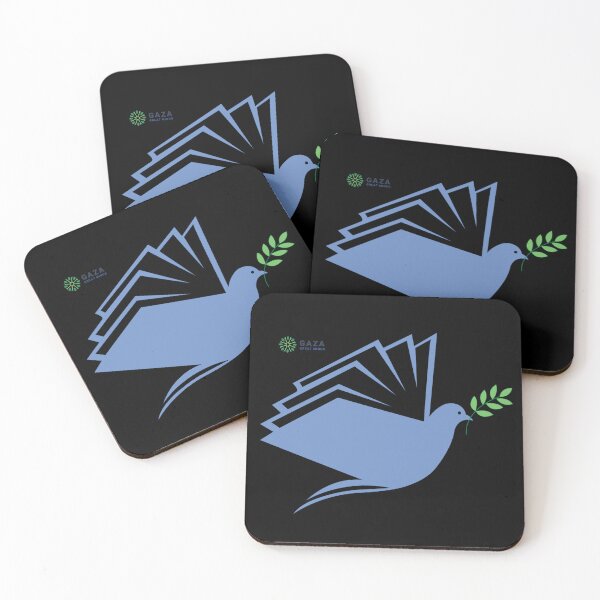 Item preview, Dove Book Peace, Light Blue - Gaza Great Minds Logo, UL designed and sold by Gaza Great Minds .
