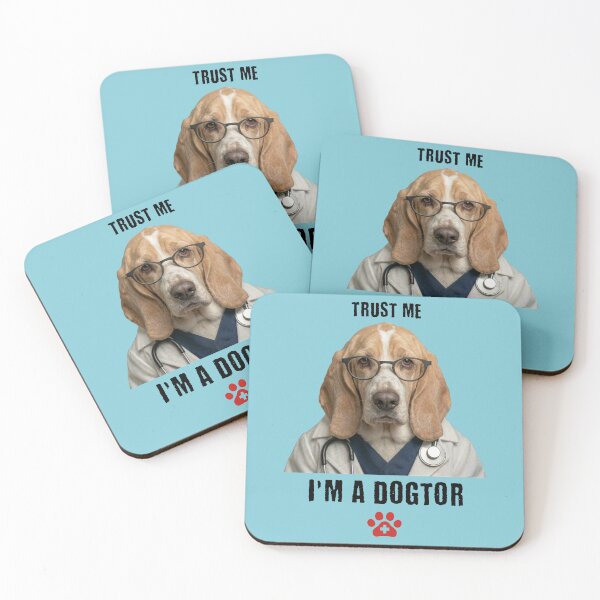 Item preview, Trust Me I'm A Dogtor Funny Beagle Vet Dog designed and sold by d247.