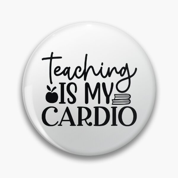 Item preview, Teaching Is My Cardio - Funny School Mentor Active Faculty Gift designed and sold by FuzionRaptor.