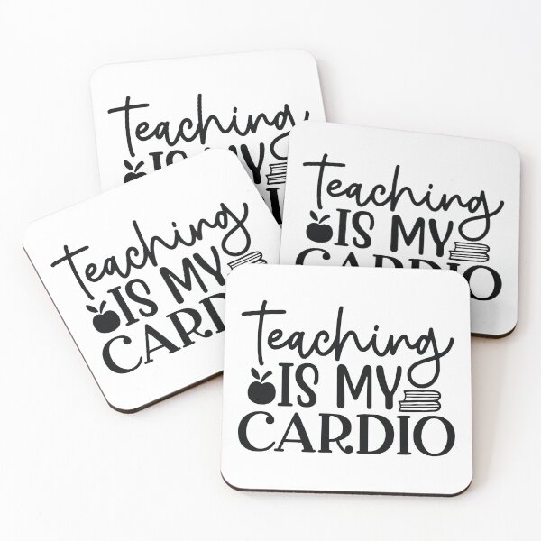 Item preview, Teaching Is My Cardio - Funny School Mentor Active Faculty Gift designed and sold by FuzionRaptor.