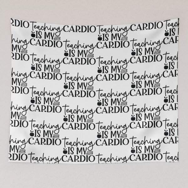 Item preview, Teaching Is My Cardio - Funny School Mentor Active Faculty Gift designed and sold by FuzionRaptor.