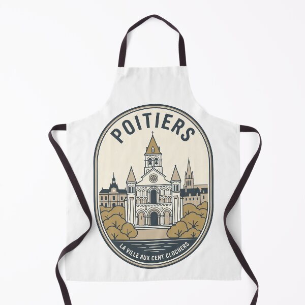 Item preview, Vintage Poitiers France City Travel Badge Emblem designed and sold by k3rstman1.