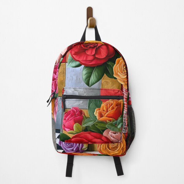 Item preview, Picasso Camellia Reverie – Cubist Floral Bouquet Art designed and sold by VelvetThornsArt.