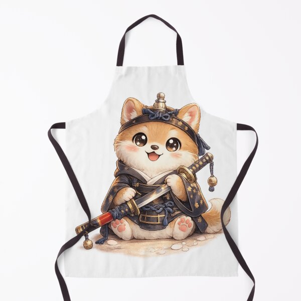 Item preview, Cute Shiba Samurai With Sword designed and sold by neonvael.