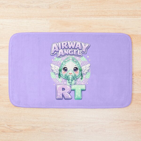 Item preview, Cute Kawaii Oxygen Mask Angel Respiratory Therapist Gift Design for Respiratory Care Week Nurse Life RT Pastel Aesthetic POD Art designed and sold by ClinicalHubs.