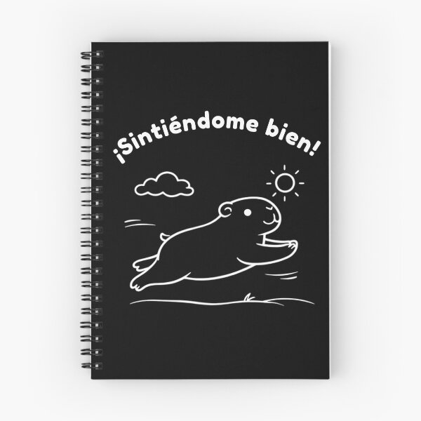 Item preview, Spanish Feeling Good Capibara  – Cute Minimalist Design designed and sold by PAPIRO SIGLO XXI.