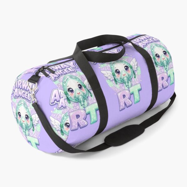 Item preview, Cute Kawaii Oxygen Mask Angel Respiratory Therapist Gift Design for Respiratory Care Week Nurse Life RT Pastel Aesthetic POD Art designed and sold by ClinicalHubs.