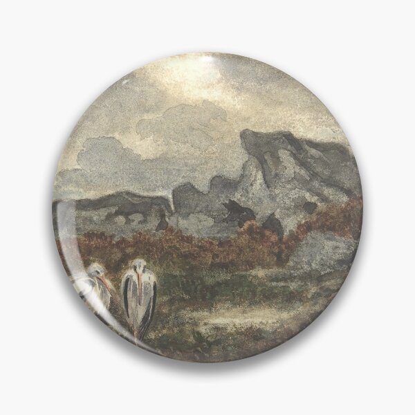 Item preview, Herons In Landscape | Bird Art designed and sold by GammaRay.