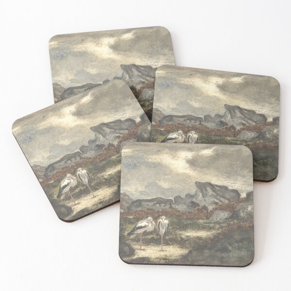 Item preview, Herons In Landscape | Bird Art designed and sold by GammaRay.