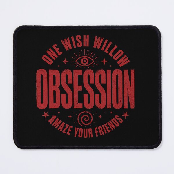 Item preview, One Wish Willow Obsession | Dark Aesthetic Fantasy Quote Design designed and sold by ArcaneArtistry.