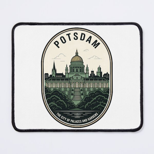 Item preview, Vintage Potsdam Germany Sanssouci Palace Travel Badge designed and sold by k3rstman1.