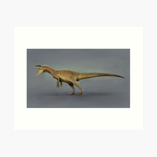 Allosaurus 2018. the king of the Jurassic Art Print