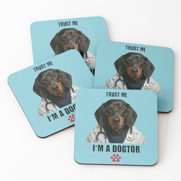 Item preview, Dachshund Dogtor Funny Veterinarian Dog Lover designed and sold by d247.