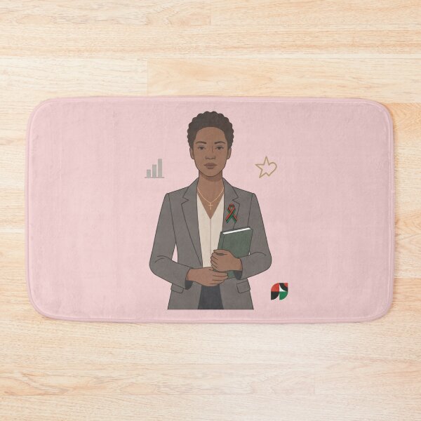 Item preview, Dignified Juneteenth Catholic Businesswoman Illustration designed and sold by Omni Craft .