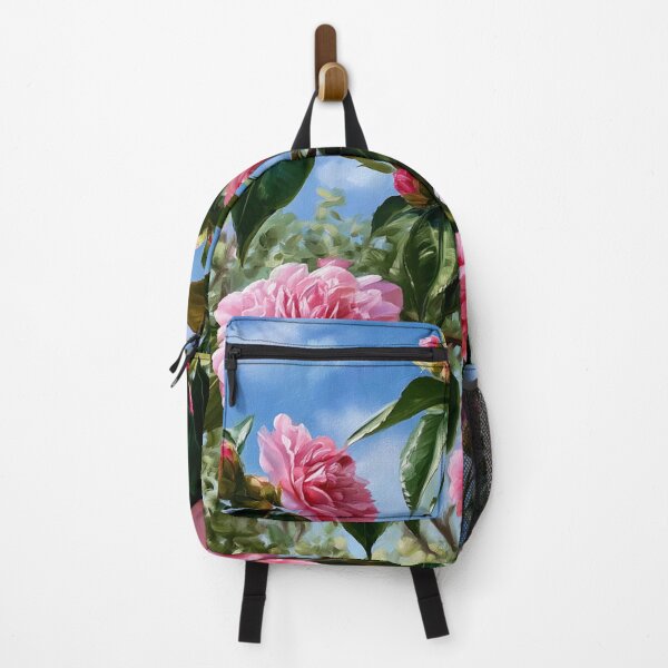 Item preview, Monet Camellia Garden – Romantic Impressionist Floral Art designed and sold by VelvetThornsArt.