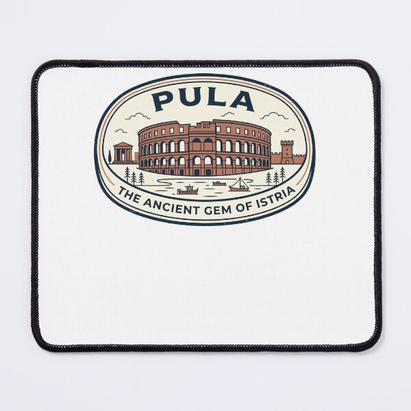 Item preview, Pula Istria Croatia Ancient Roman Amphitheatre Badge designed and sold by k3rstman1.