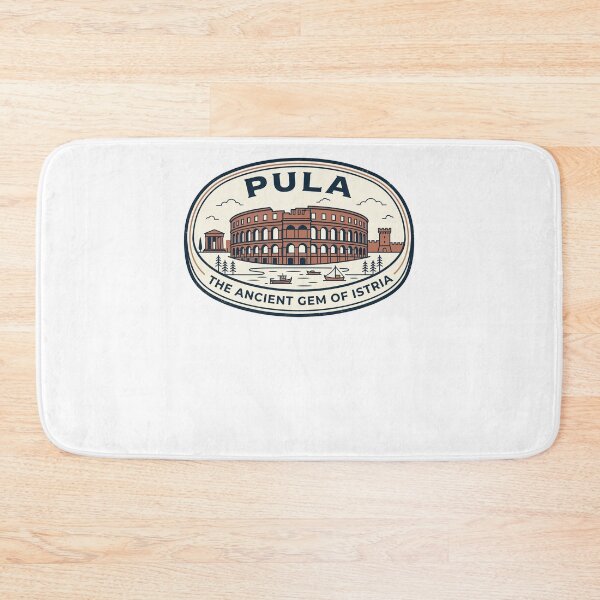 Item preview, Pula Istria Croatia Ancient Roman Amphitheatre Badge designed and sold by k3rstman1.