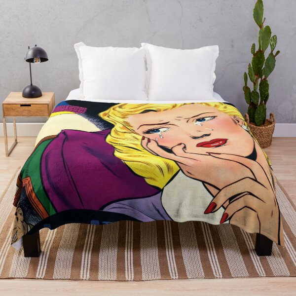 Item preview, Vintage Forlorn Romance Illustration – Classic 50s Soap‑Opera Comic Art designed and sold by Analog Aura .