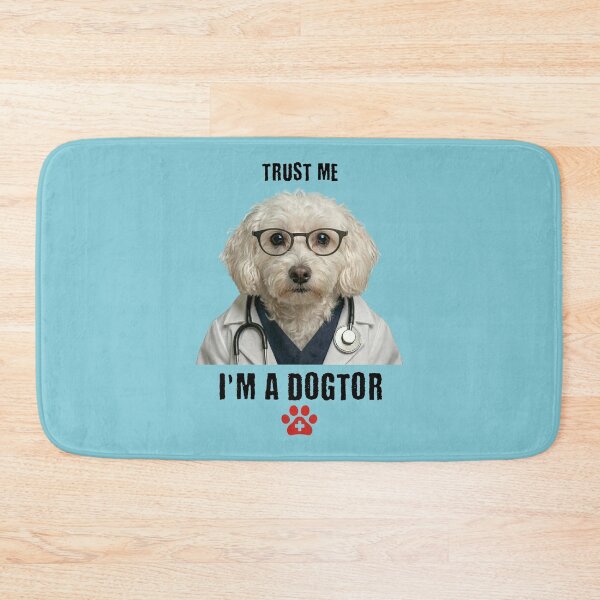 Item preview, Trust Me I'm A Dogtor Funny Veterinarian Dog designed and sold by d247.