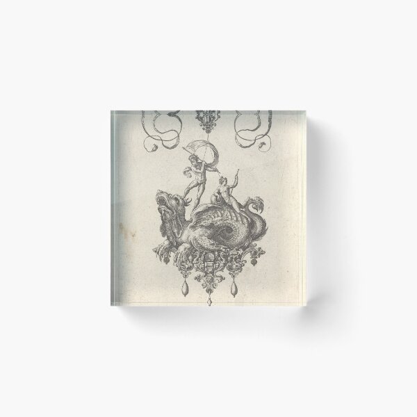 Item preview, Sea Monster & Goddess | Nautical Art designed and sold by GammaRay.