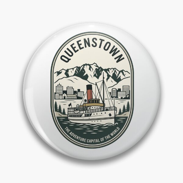 Item preview, Vintage Queenstown New Zealand Adventure Capital Travel designed and sold by k3rstman1.