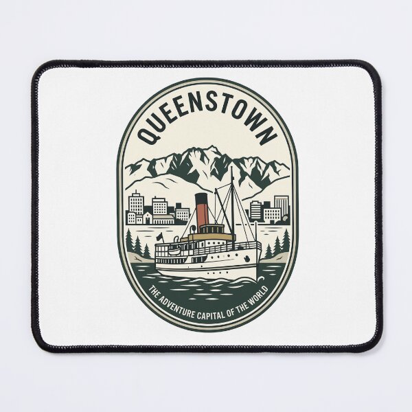 Item preview, Vintage Queenstown New Zealand Adventure Capital Travel designed and sold by k3rstman1.