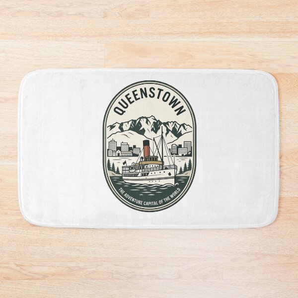 Item preview, Vintage Queenstown New Zealand Adventure Capital Travel designed and sold by k3rstman1.