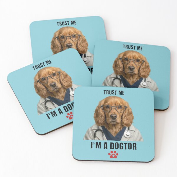 Item preview, Trust Me I'm A Dogtor Funny Dog Vet Humor designed and sold by d247.