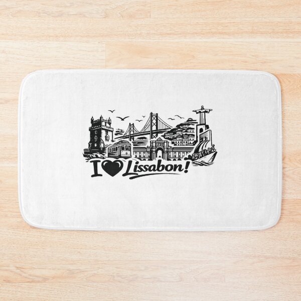 Item preview, I love the Lisbon skyline designed and sold by Stickimaison.