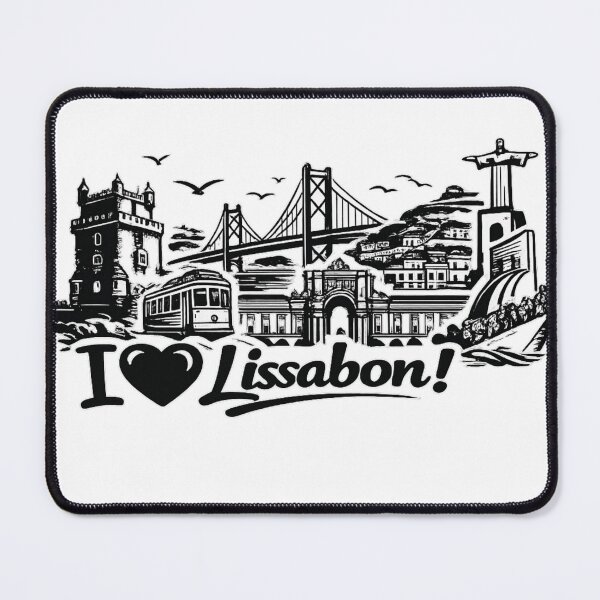 Item preview, I love the Lisbon skyline designed and sold by Stickimaison.